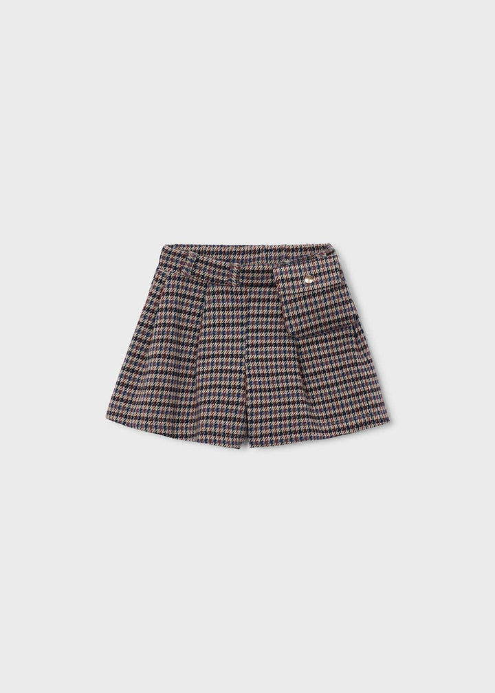 Mayoral Girls Blouse & Skirt-Shorts Set - 131 - 4908