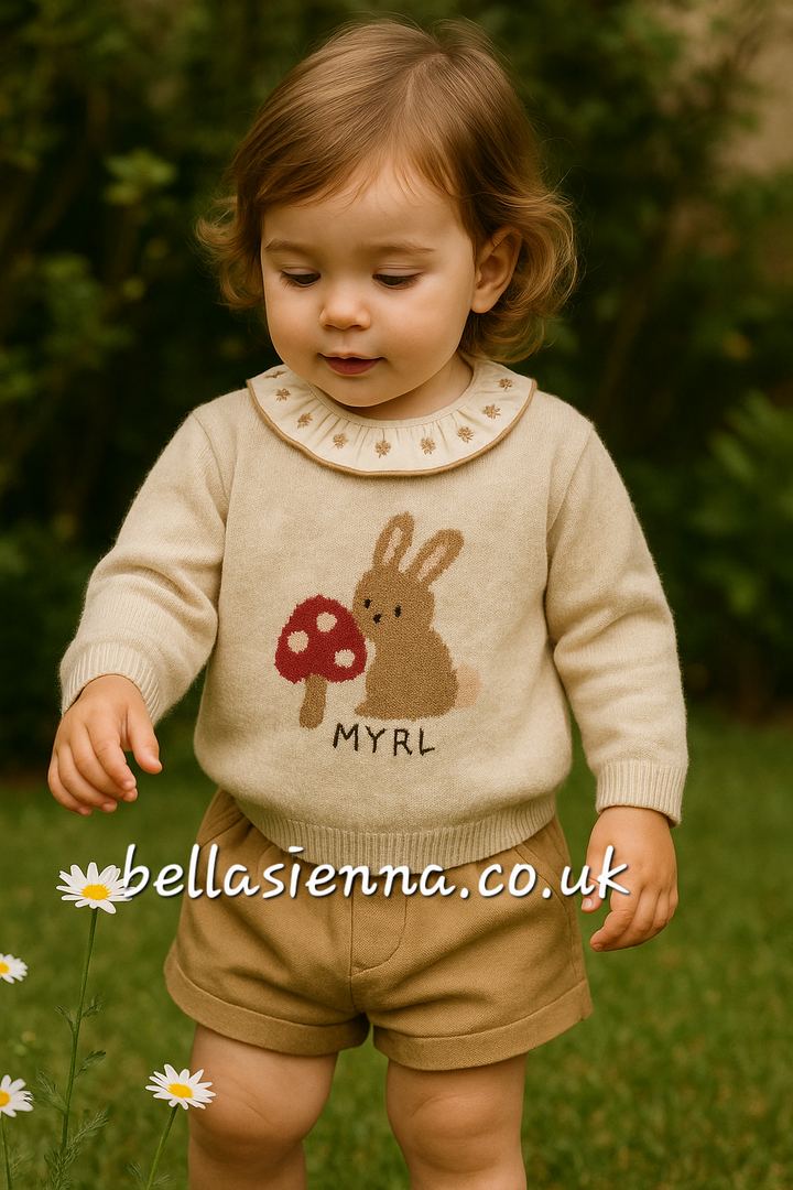 Mayoral Girls Three Piece set - Jumper, Bodysuit & Shorts - 2354, 2734, 2261