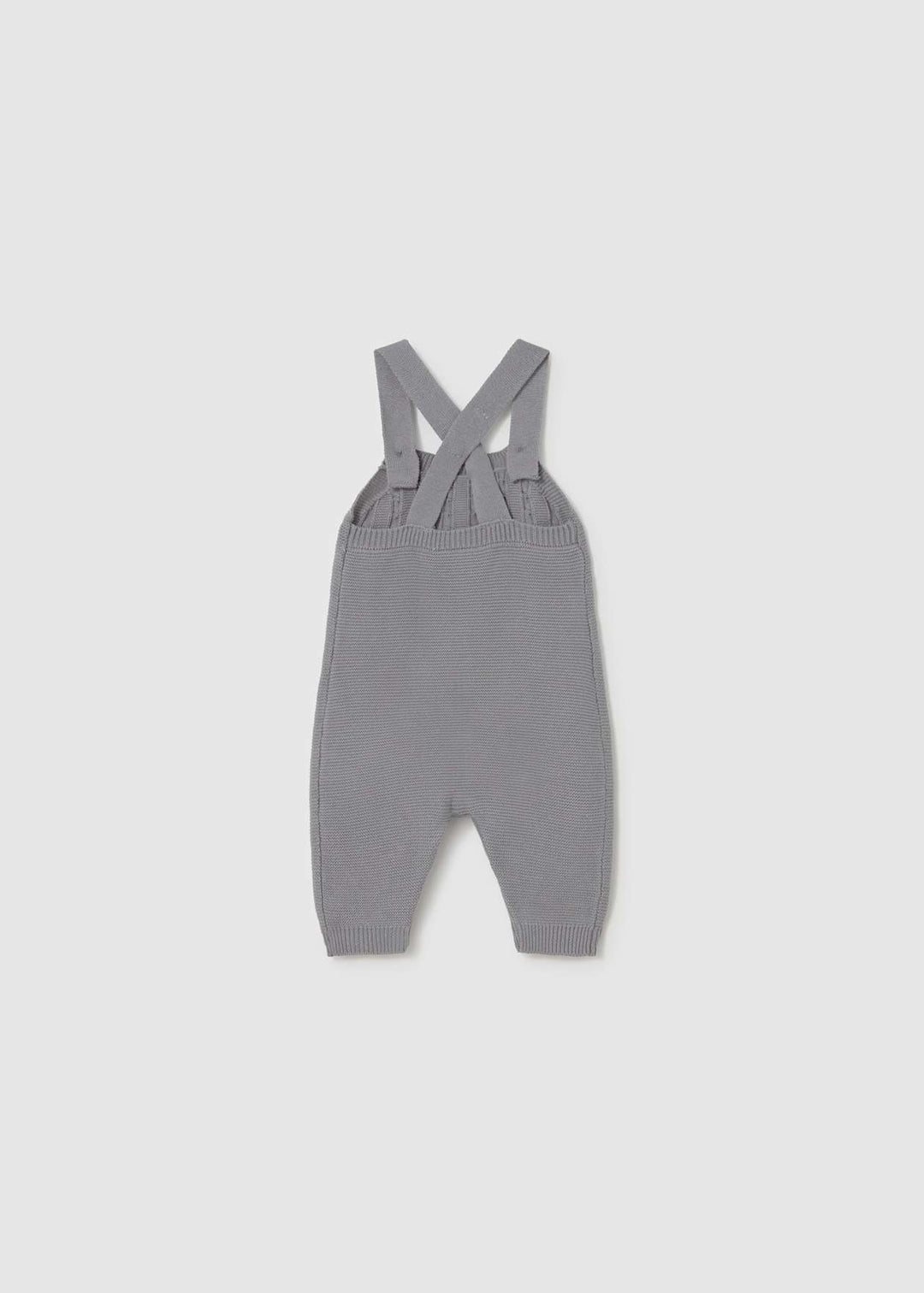 Mayoral Baby Boys Three Piece Knitted Dungaree, Top & Cardigan Set - 2609
