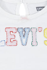 Levi's Girls Pretty Long Sleeved Top & Jeans Set - 1EP021-W8J