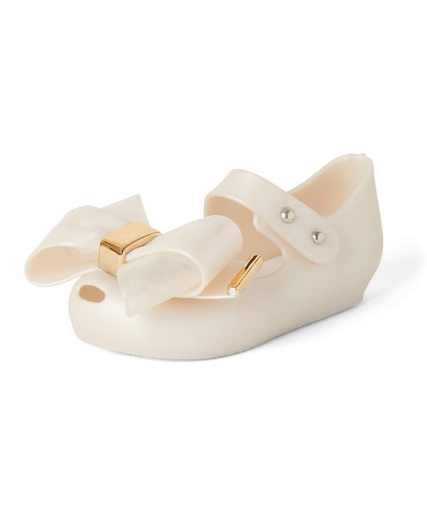 Sevva Roxy Jelly Bow Shoes - White