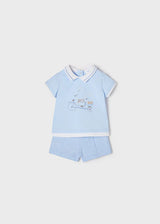 Mayoral Baby Blue Shorts Set 1204