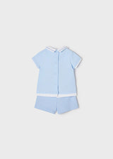 Mayoral Baby Blue Shorts Set 1204