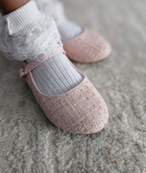 Sevva - "Suzanne" Ivory Tweed Mary Jane Shoes - Chanel Style