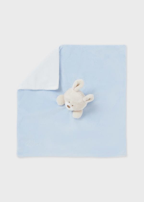 Mayoral Teddy Bear Toy Comforter - 19213 - Blue