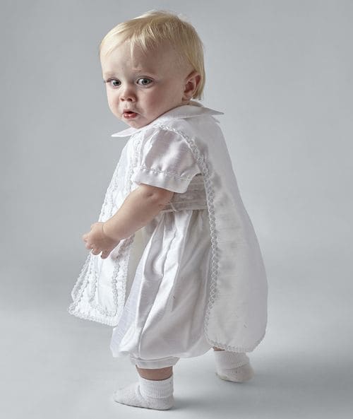 Sevva "Theo" Boys White Christening Outfit