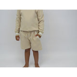 HARRIS KIDS "Toby" Boys Tracksuit Short Set - Beige