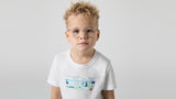 Levi's White "Crashing Waves" T-shirt - 8EM650-W1T