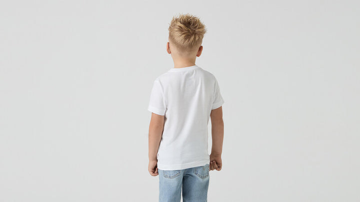 Levi's White "Crashing Waves" T-shirt - 8EM650-W1T