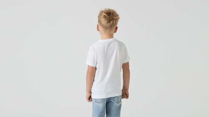 Levi's White "Crashing Waves" T-shirt - 8EM650-W1T