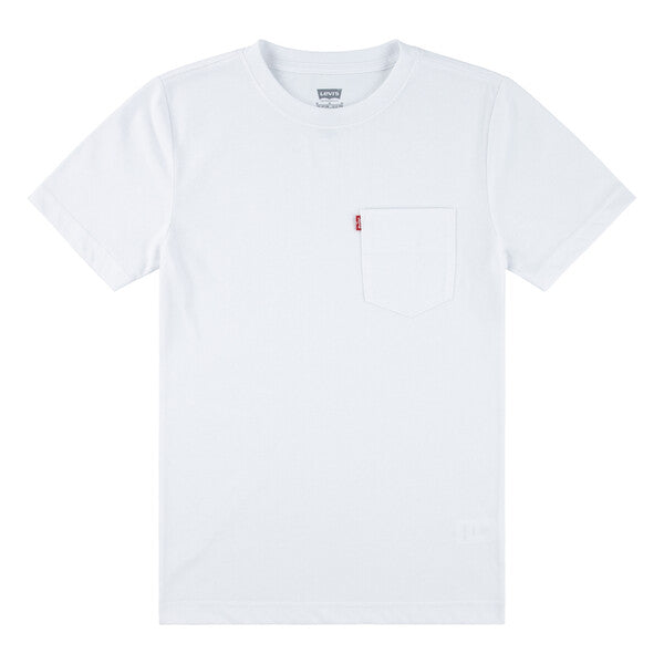 Levi's White Sunset Pocket Logo T-shirt - 8EM359-W1T