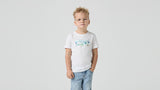 Levi's White "Crashing Waves" T-shirt - 8EM650-W1T