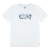 Levi's White "Crashing Waves" T-shirt - 8EM650-W1T