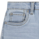 Levi's Girls Denim Roll Cuff Shorts - 4EH272-L9T
