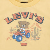 Levi's Lemon Bear T-shirt & Denim Shorts Set - 6EM342