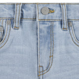 Levi's Girls Denim Roll Cuff Shorts - 4EH272-L9T