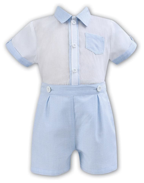 Sarah Louise Baby Boys Two Piece Shorts Set