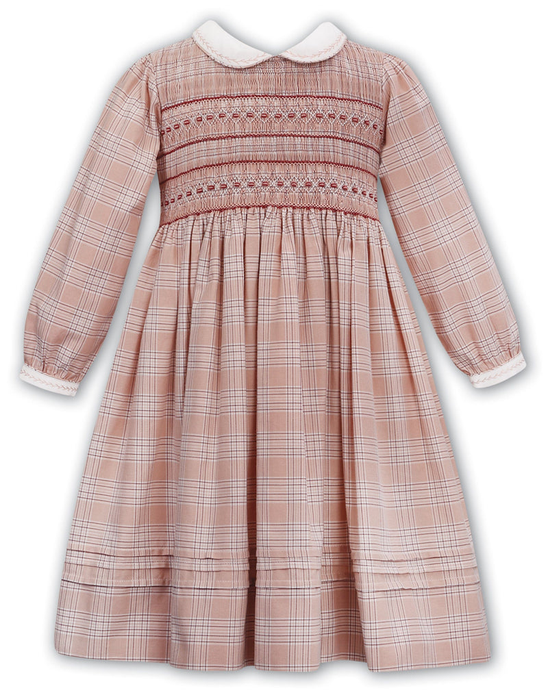 Sarah Louise Winter Hand Smocked Dress - 012107