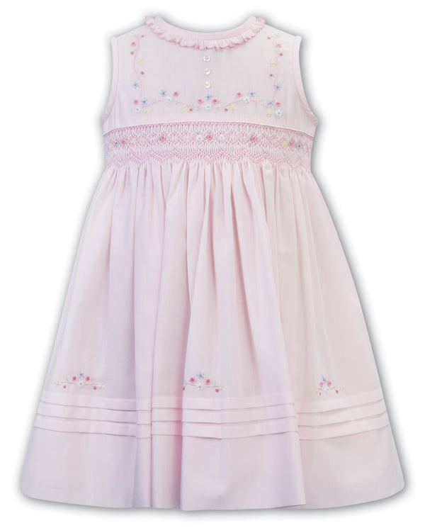 Sarah Louise Pink Sleeveless Dress - 012618