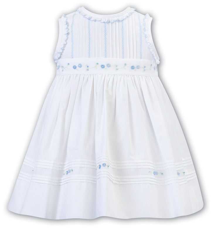 Sarah Louise White & Blue Dress - 012911