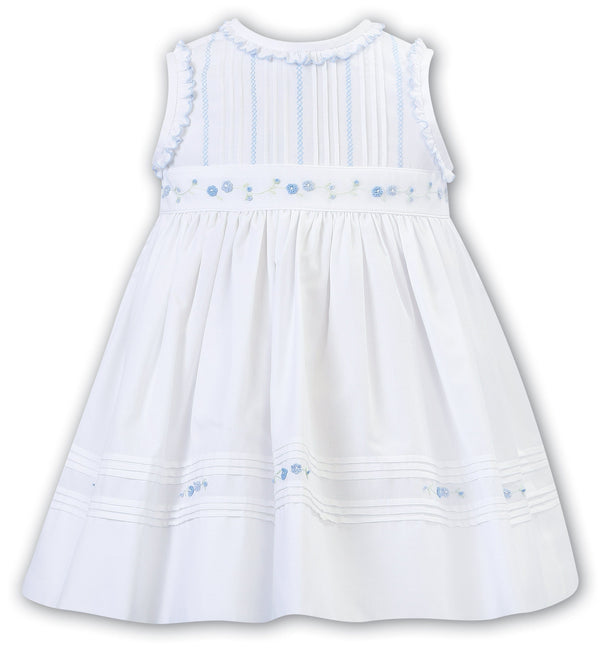 Sarah Louise White & Blue Dress - 012911