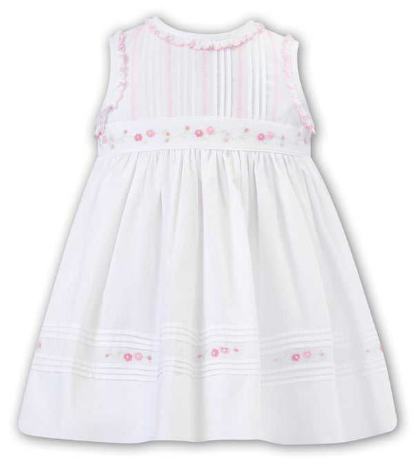 Sarah Louise White & Pink Dress - 012911