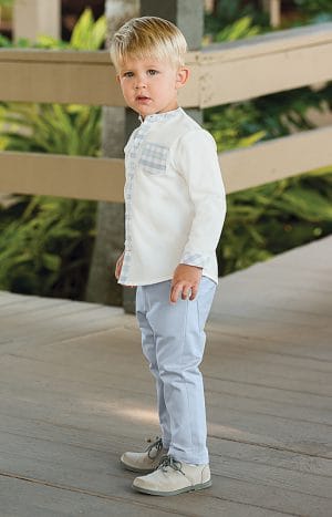 Sarah Louise Shirt & Chino Set - 011332