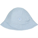 Mitch & Son Baby Blue & White Seersucker Sunhat - MS22014 - DARIUS