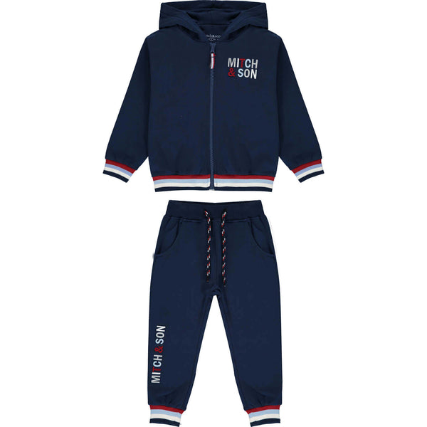 Mitch & Son 3 Piece Set, Tracksuit Top, Long Sleeved Top & Jogging bottoms - KARL -