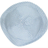 Mitch & Son Baby Blue & White Seersucker Sunhat - MS22014 - DARIUS