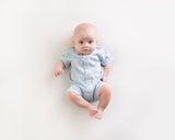 Mitch & Son Baby Blue & White Seersucker Sunhat - MS22014 - DARIUS