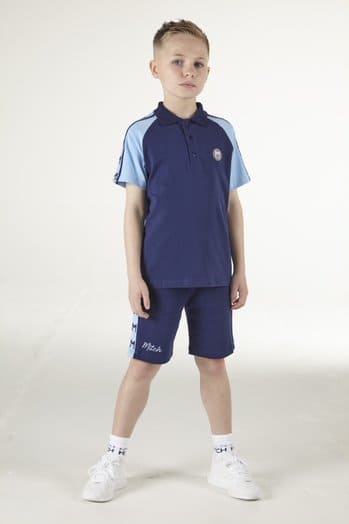 MiTCH - Older Boys Tape Polo T-shirt & Shorts Set - Florida & illinois
