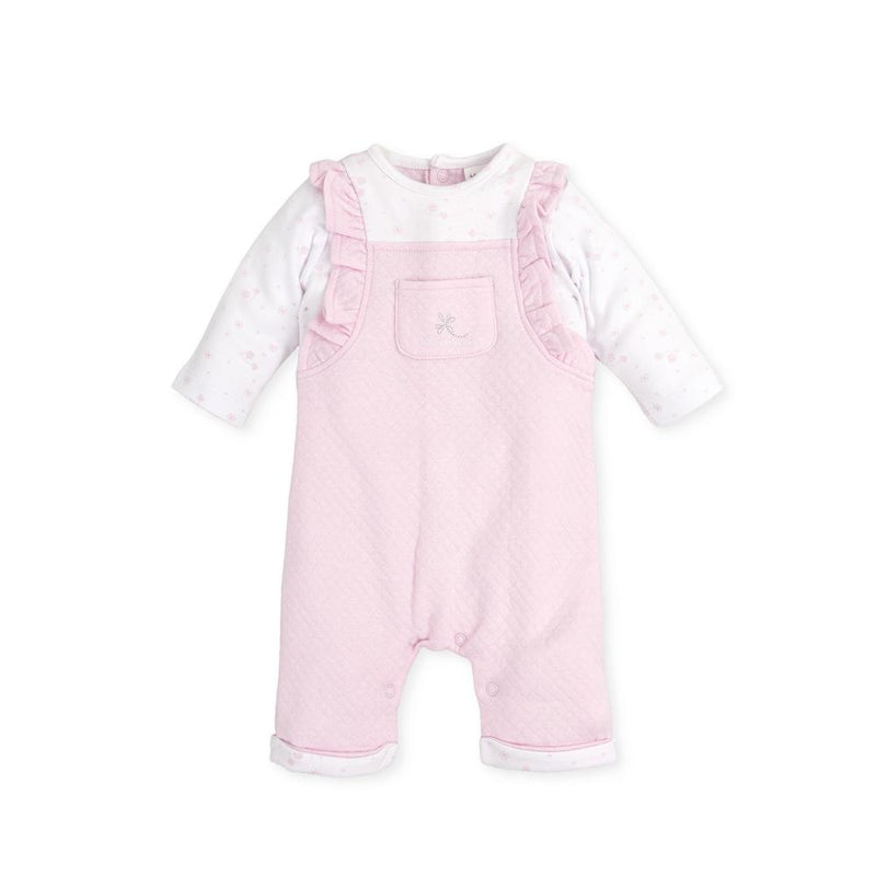 TUTTO PICCOLO BABYGROW/DUNGAREES PINK 2181