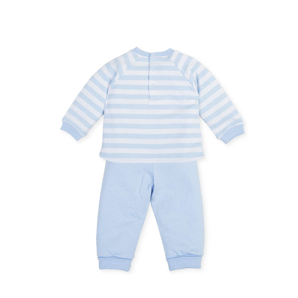 TUTTO PICCOLO BOYS WINTER 2 PIECES SET SKY BLUE 2584