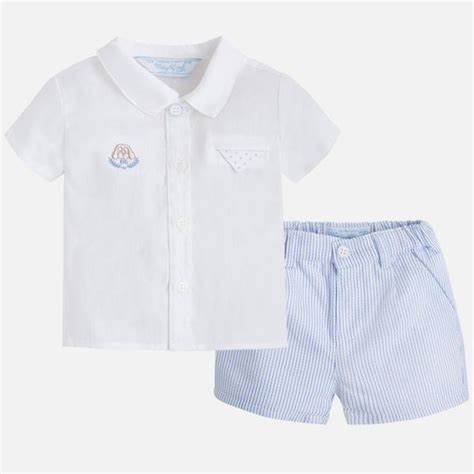 Mayoral Baby Boys Two Piece Smart Short Set 1229