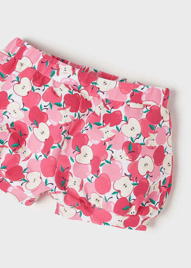 Mayoral ECOFRIENDS patterned short set baby girl 1244