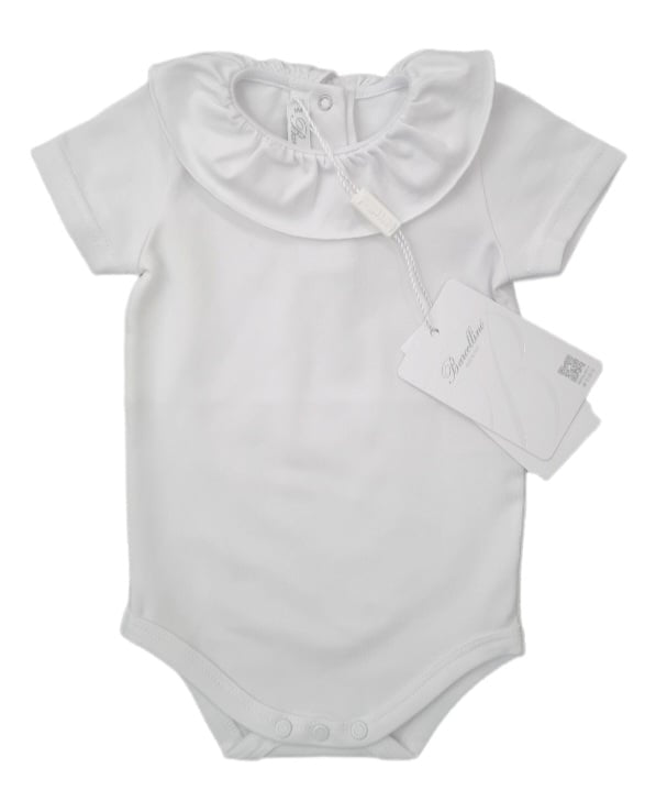 Barcellino Baby Unisex Vest Bodysuit Ivory