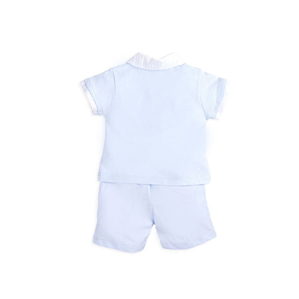 TUTTO PICCOLO BOYS TWO PIECE SET SKY BLUE 3592