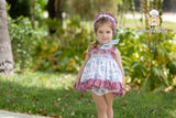 Abuela Tata Seaside Theme Dress, Pants & Bonnet - 1299317