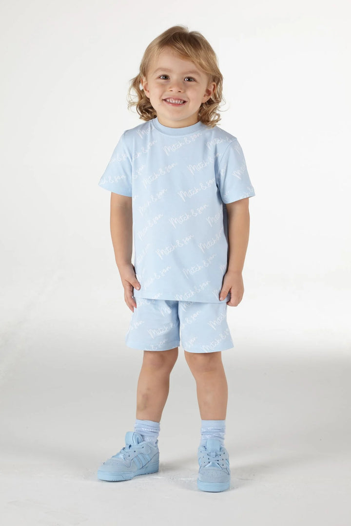 Mitch & Son Signature Jersey Shorts & T-Shirt Set 22108