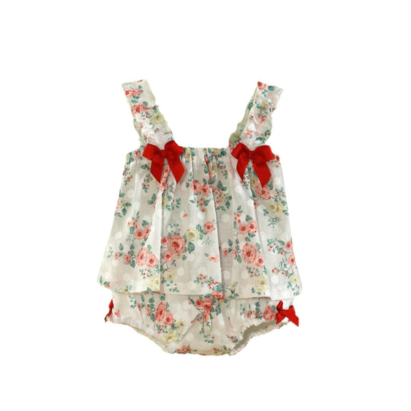 Miranda Floral Top And Pants Set 0060