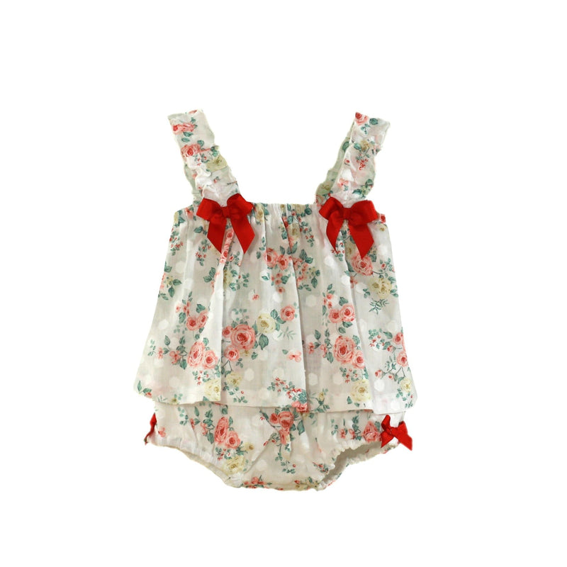 Miranda Floral Top And Pants Set 0060