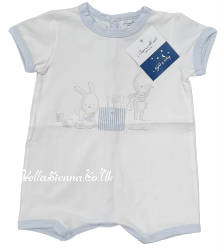 Barcellino Baby Boys Bunny Romper 1439