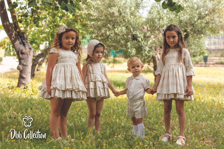 Dbb Collection Beige & Ivory Dress - 14902