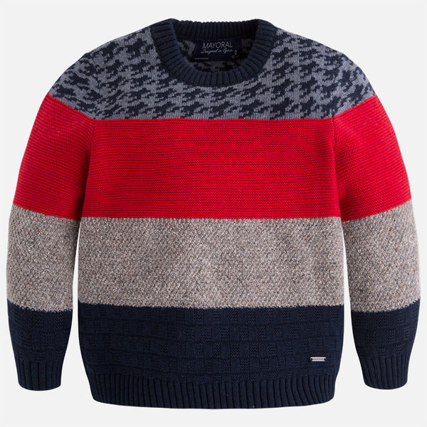 Mayoral Round neck jumper for boy 4301