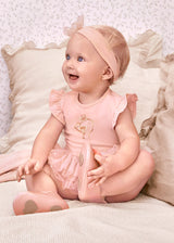 Mayoral Tutu bodysuits with headband newborn girl 1703