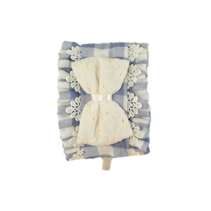 Miranda Blue Check Dress With Bow At The Back - 244 V