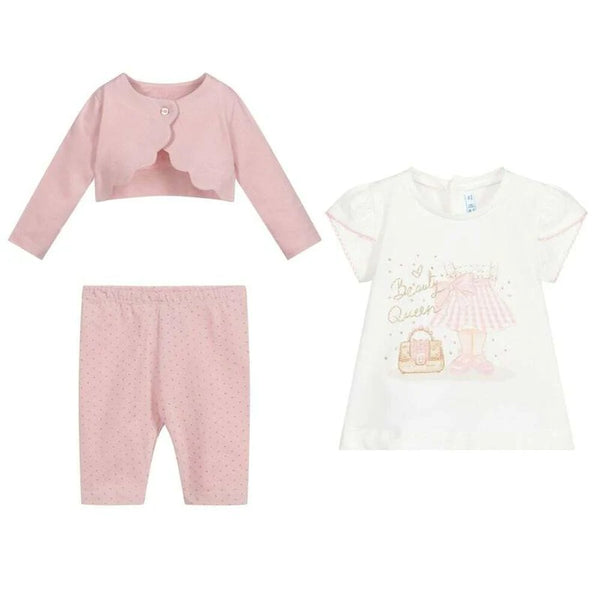 Mayoral Baby Girls Three Piece Summer Legging Set 1706