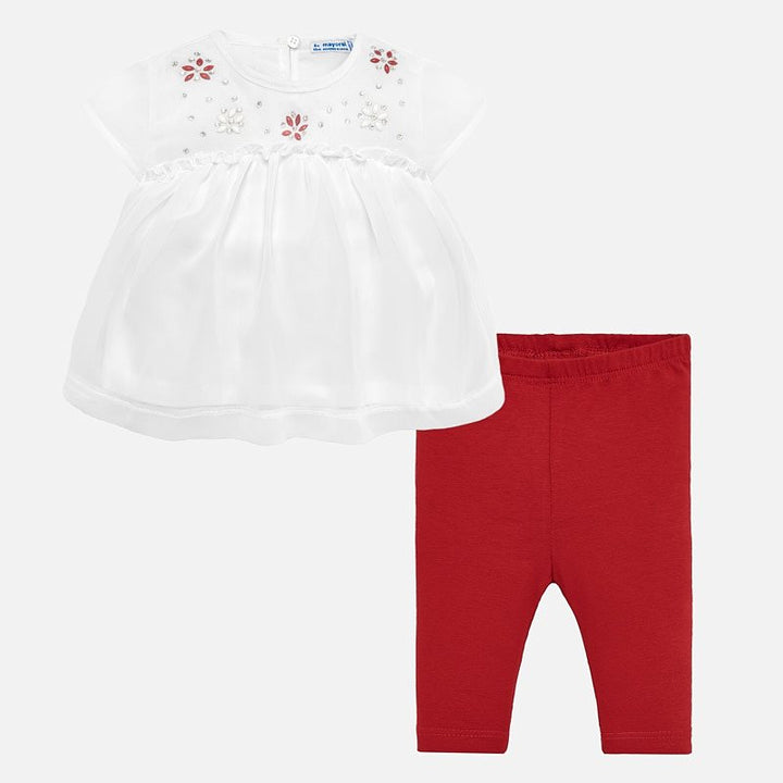 Mayoral Cute Legging Set For Baby Girls 1741