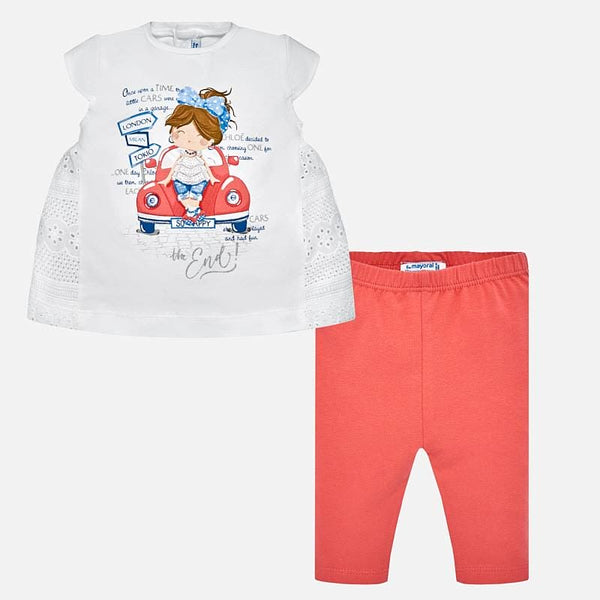 Mayoral Cute Baby Girls Legging Set 1750